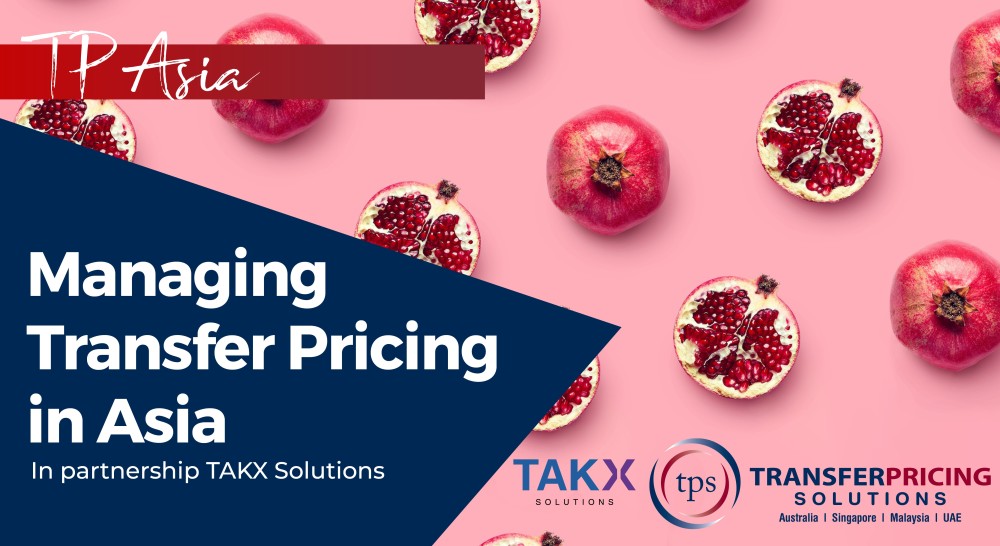 TAKX - Managing Transfer Pricing in Asia - 4th Run